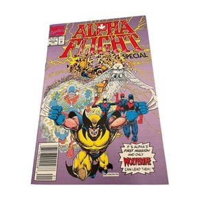 Marvel Alpha Flight Special #1 Marvel Comics 1992 Wolverine 1st Mission